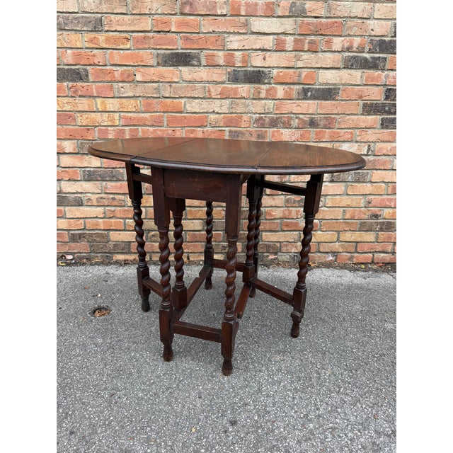 18th Century 19th Century English Gateleg Table For Sale - Image 5 of 12