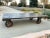 Large industrial factory work cart or coffee table, this antique work cart is full of character with old growth oak and...