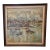 Mid Century Modern Harbor Scene in Norfolk by f.j. Dempsey For Sale