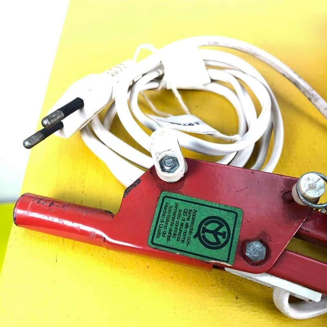 Vintage Industrial Twist Twist Lamp For Sale - Image 4 of 12