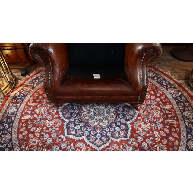 Ardingly Cigar Club Armchair in Antique Whisky Leather by Timothy Oulton, 2010s For Sale - Image 17 of 18
