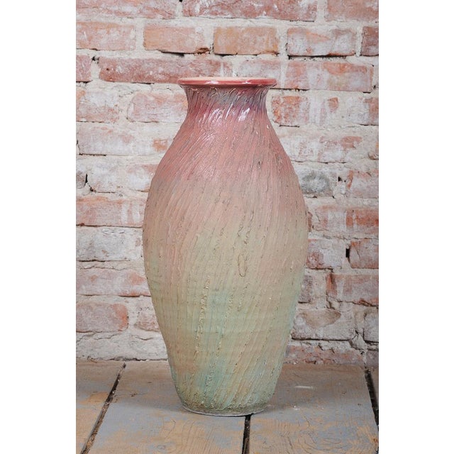 Mid-Century Modern Mid-Century Vase in Ceramic, Czech, 1940s For Sale - Image 3 of 9