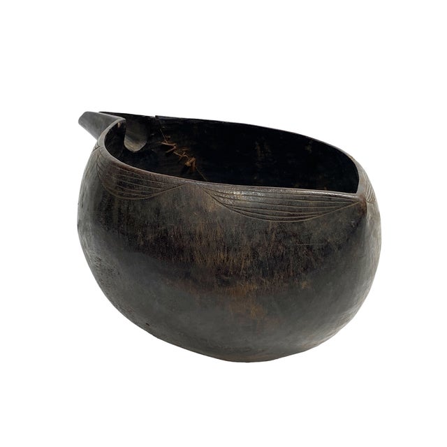 Superb and unique carved wood Kuba cup , cups such as this cups are among the most popular artifacts found in the Kuba ,...