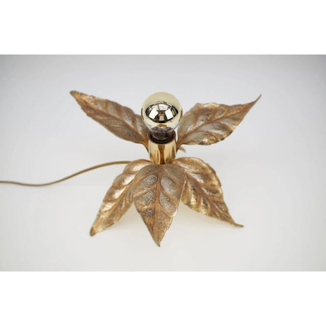 Gold Belgian Table Lamps by Willy Daro for Massive, 1960s, Set of 2 For Sale - Image 8 of 13