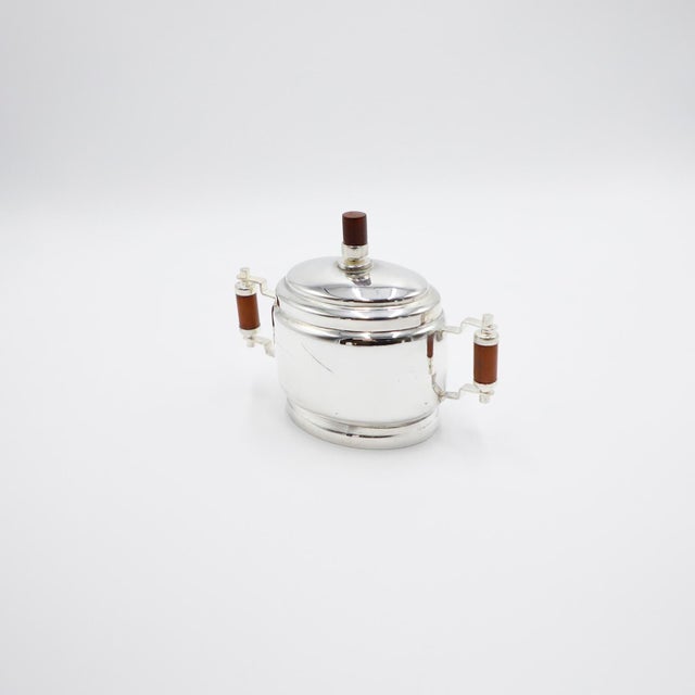 1960s Art Deco Silver plated Coffee Set For Sale - Image 17 of 18