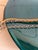 Mid 20th Century Mid-Century Modern Green Glass and Brass Pendant Ceiling Light For Sale - Image 9 of 10