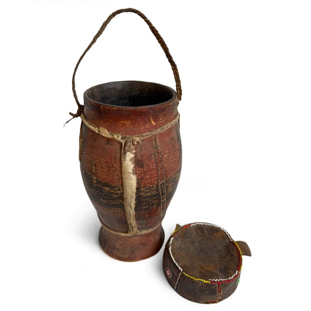 Antique Old Herbal Medicine Container Kenya For Sale - Image 4 of 13