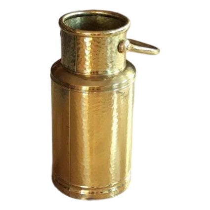 Brass Umbrella Stand From the 70s - Vintage For Sale