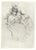 Original collotype print after the earlier Berthe Morisot drypoint etching, from the limited edition portfolio "Twenty...