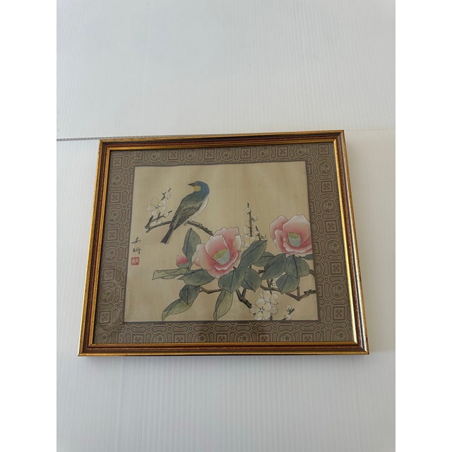 Original vintage framed silk screen prints