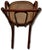 Auburn Unusual Antique Very Small Doll Size Bentwood Rocking Chair Possibly a Salesman Sample - Measures 15 Inches Tall For Sale - Image 8 of 18