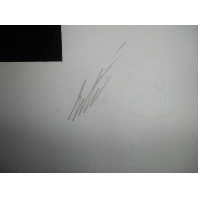 1986 "Kissing" Art Deco Embossed Serigraph Signed and Numbered 144/300 by Erte For Sale - Image 4 of 5