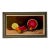 Vintage Signed Fruit Still Life Oil Painting on Canvas For Sale