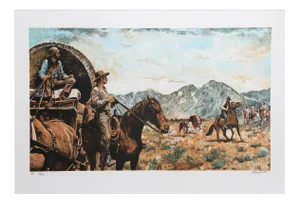 John Duillo, the Toll, Lithograph