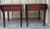 Bombay Company Mahogany Drop-Leaf One-Drawer Side Tables | Federal Style End Tables, a Pair For Sale - Image 4 of 12