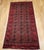 Vintage Turkmen Area Rug, Hand-Knotted Wool, Allover Geometric Pattern, Pistachio Green & Red, 4x8 For Sale - Image 10 of 18