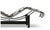 Black Adjustable Chaise Lounge by Le Corbusier for Cassina For Sale - Image 8 of 10