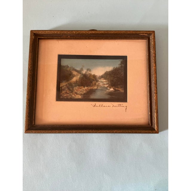 1900s Massachusetts Landscape by Wallace Nutting. For Sale - Image 9 of 9