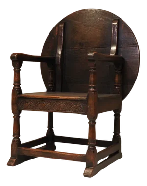 19th Century Monk Seat, 1860s