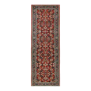 Fine Hand Knotted Persian Bidjar Runner
