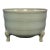 China Vintage Longquan Celadon Ribbed Tripod Incense Burner For Sale