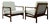 Mid-Century Modern Lounge Chairs by Zenon Bączyk, Poland, 1960s, Set of 2 For Sale