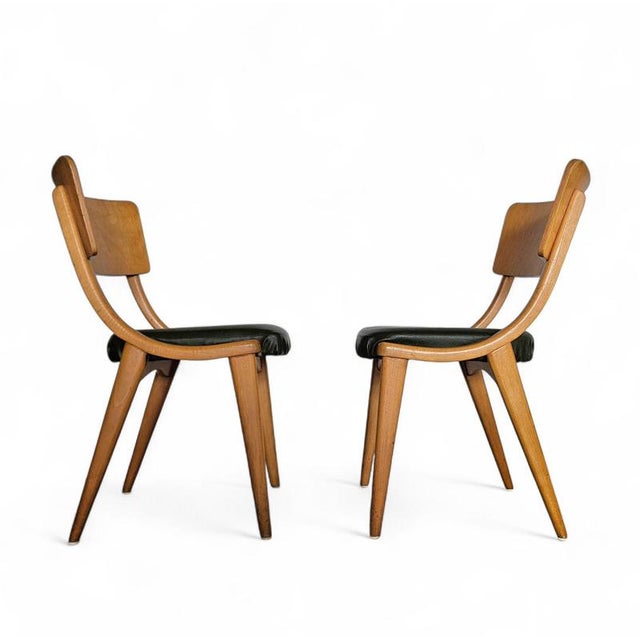 Wooden Benchairs 136 Dining Chairs from Stol Kamnik, Slovenië, 1960s For Sale - Image 9 of 18