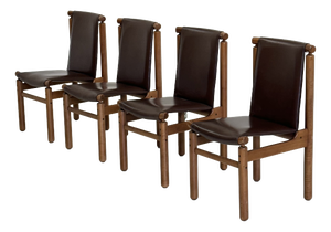 Dining Chairs by Tapiovaara for La Permanente Cantù, 1970s, Set of 4