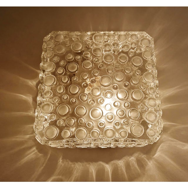 Vintage Bubble Glass Flush Mount from Erco, 1970s For Sale - Image 11 of 15