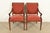 English Smith & Watson Regency Carved Mahogany Armchairs, Pair For Sale - Image 3 of 14