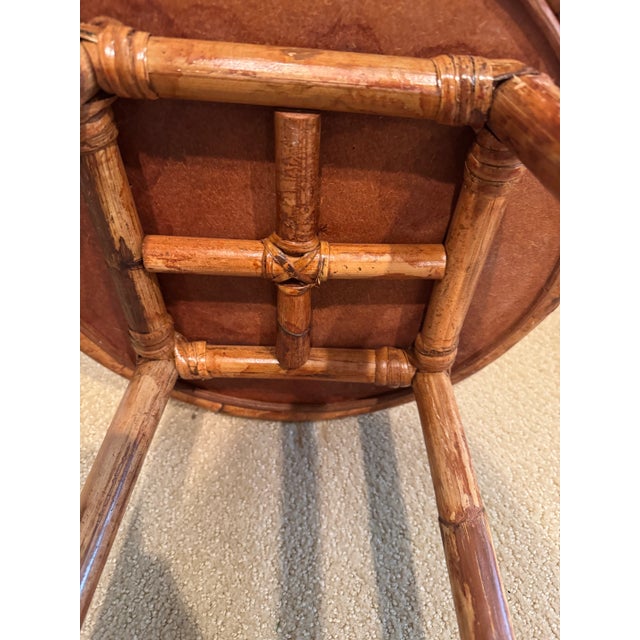 Chinoiserie Vintage Tall Bamboo Stand For Sale - Image 3 of 10