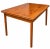 Danish MCM Teak Dining Room Table with Two Pull-Out Extension Leaves , 1960's This beautiful vintage Danish Mid-Century...