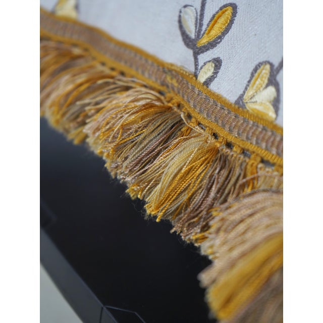 Modern Pair Modern Design Quality Decorative Throw Pillows For Sale - Image 3 of 5