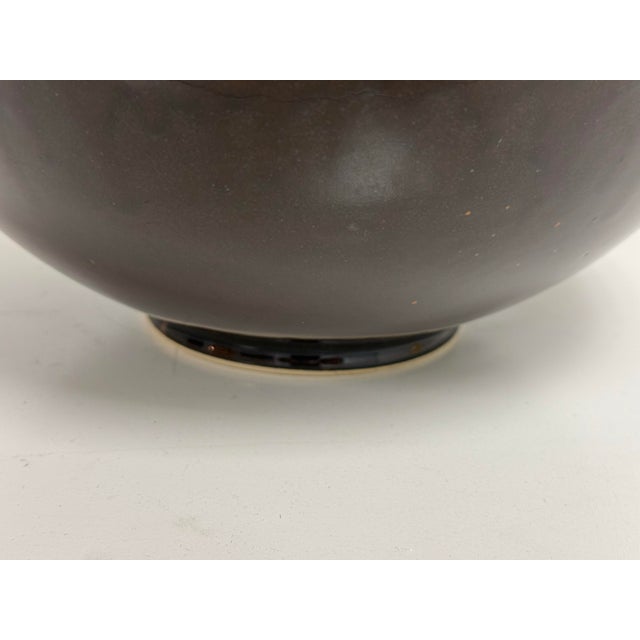 Hungarian Folk Art Double-Handled Pottery Vessel, Vintage For Sale - Image 11 of 12