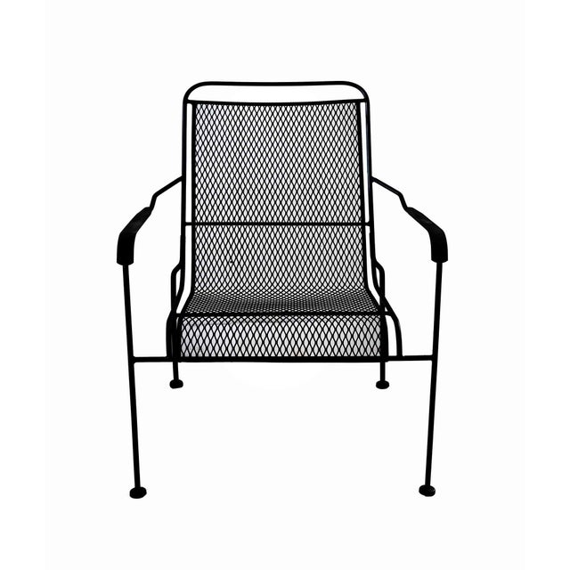 Vintage Iron Armchairs - Set of Six For Sale - Image 4 of 7