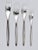 A meticulously curated set of silver-plated cutlery, the "4100 Stockholm Laurel" series, was designed in 1955 by Kurt...