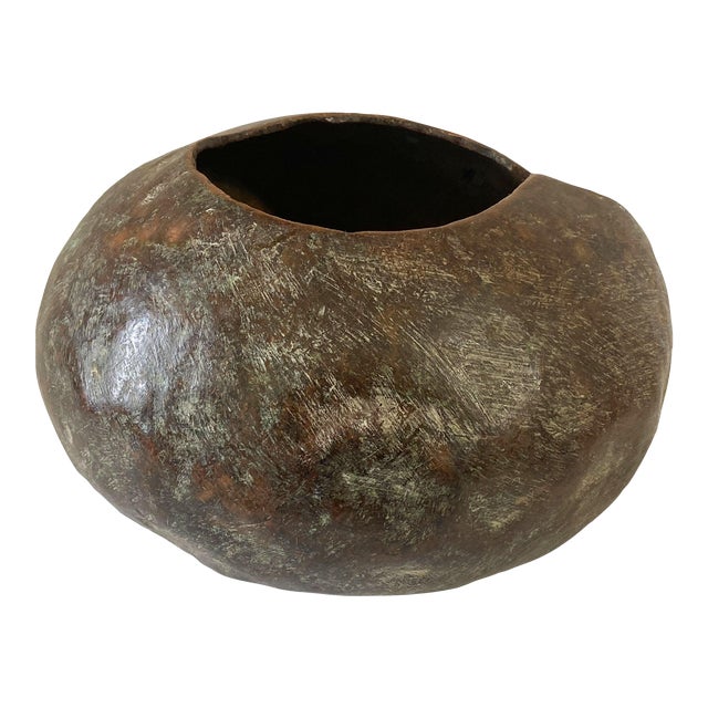 Old Lg Mbole Anklet Bracelet Trade Currency 9" W For Sale