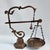 Metal Large Antique Art Nouveau Farm House Style Apothecary Scale For Sale - Image 7 of 14