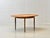 Round Extendable Cherrywood Table with Star Veneer, 1950s For Sale - Image 4 of 16
