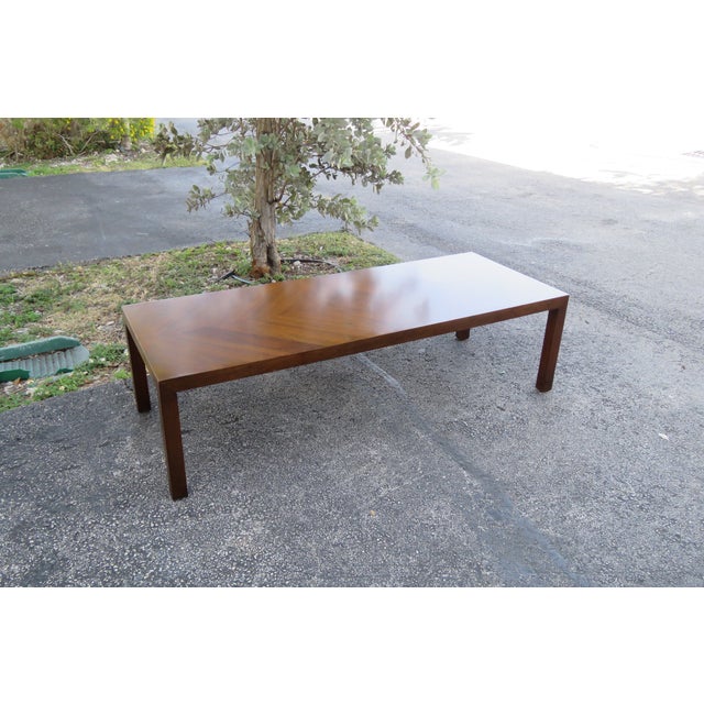 Lane Mid Century Modern Long Narrow Coffee Table Chairish