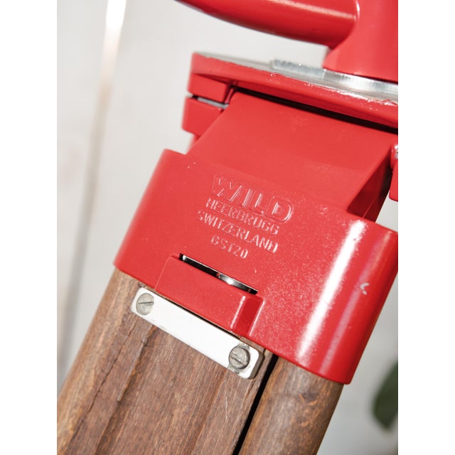 Surgical Hospital Spotlight Floor Lamp on Wooden Tripod from Heraeus Hanaulux, 1990s For Sale - Image 11 of 16