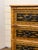 This is a beautiful 19th Century English bamboo chest of drawers! There is lovely natural design and detail in the bamboo...