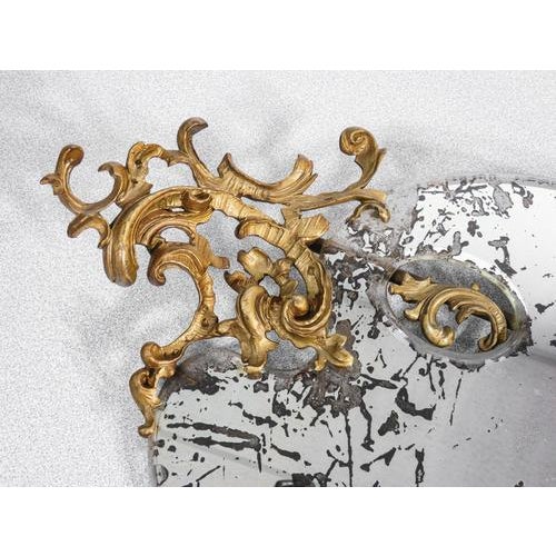 Art Nouveau Table Mirror with Bronze Frame For Sale - Image 14 of 18