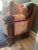 1940s 1940s Hand Carved Mahogany Sofa, Two Matching Chairs Available For Sale - Image 5 of 12