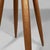 Mid-Century Modern Round Coffe Table in Wood, Italy, 1950s For Sale - Image 9 of 11
