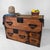 Antique Japanese tansu chest of drawers, dating from ca. 1910–1920, Taishō period, Japan. This low wooden chest is...