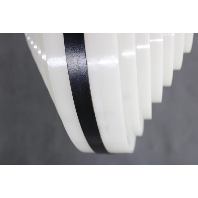 Metal Plastic UFO Pendant Light, 1960s For Sale - Image 7 of 9