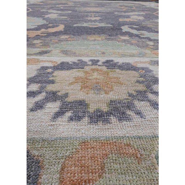 Turkish Oushak Rug 11'11" x 15'6" For Sale In Houston - Image 6 of 8