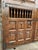 Wood 20th Century Catalan Spanish Baroque Carved Oak Tuscan Credenza For Sale - Image 7 of 10