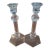 Val St. Lambert - Crystal Candlesticks For Sale
